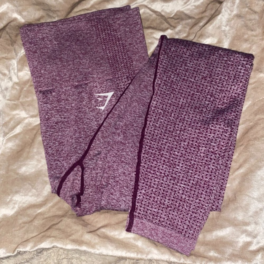Gymshark Seamless Leggings Purple L